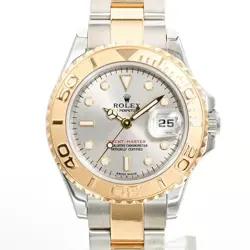 USED ROLEX YACHT MASTER 169623 GRAY CASE SIZE 29MM LADIES WATCH #5105