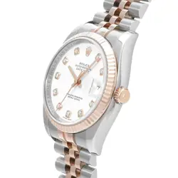 Rolex Datejust 116231G Number D 2006 Manufactured White Diamond Watch Wristwa-Br