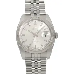 ROLEX  DATEJUST 116234G SILVER WATCH R45_0505