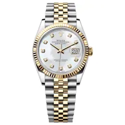 ROLEX DATEJUST 36MM 116233 MOTHER OF PERAL MOP DIAMOND DIAL, PRE-OWNED