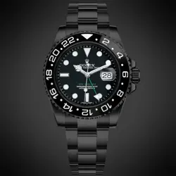 ROLEX 116710LN GMT-MASTER II 50TH ANNIVERSARY HUNTER BESPOKE DLC CERACHROM GREEN