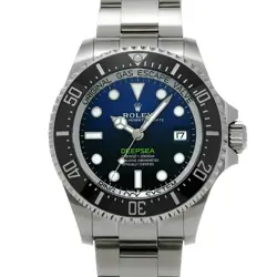 USED ROLEX DEEP SEA 136660 BLUE CASE SIZE 44×44MM MEN'S WATCH #51215