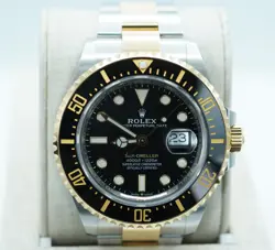 ROLEX 126603 SEA-DWELLER 18K YELLOW GOLD STAINLESS STEEL 43MM 2019 FULL SET