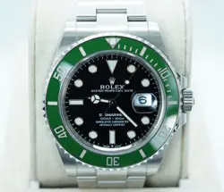 ROLEX 126610LV SUBMARINER 41 GREEN MARK 2 BEZEL BLACK DIAL 2024 WARRANTY FULLSET