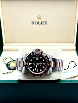 2025 ROLEX GMT MASTER II ROOT BEER NEW