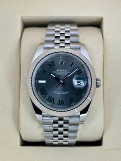 NEW 2025 ROLEX DATEJUST 41MM 126334 JUBILEE WIMBLEDON DIAL