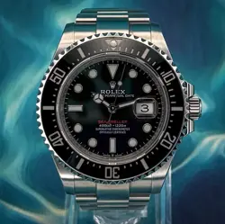 2019 ROLEX SEA-DWELLER OYSTER BRACELET BLACK BEZEL BOX AND PAPERS REF# 126600