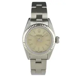Rolex Oyster Perpetual 67194 WG Automatic Ladies #BS330
