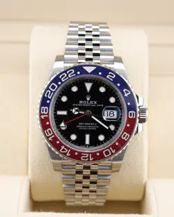 ROLEX GMT-MASTER II PEPSI JUBILEE 126710BLRO FULL SET