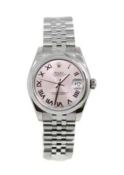 ROLEX DATEJUST 31 STAINLESS STEEL WATCH 178240