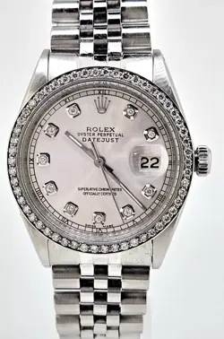 STEEL OYSTER DIAMOND