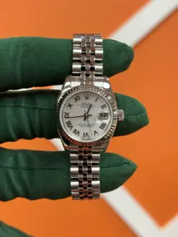 ROLEX DATEJUST 179174 26MM JUBILEE | MOTHER OF PEARL DIAL |   WHITE GOLD BEZEL