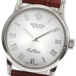 ROLEX 6111 9 CELLINI K18WG QUARTZ WOMEN WITH 759237