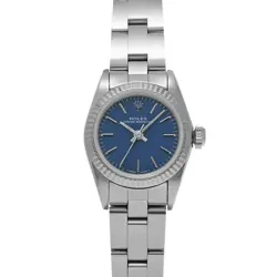 USED ROLEX 67194 84 SERIES (MANUFACTURED AROUND 1984) BLUE UNISEX WATCH