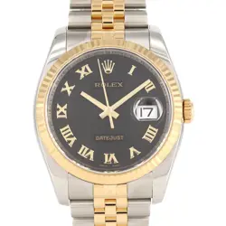 AUTHENTIC ROLEX DATEJUST 116233 SSXYG AUTOMATIC SERIAL INFO:Z SERIAL  #270-00...