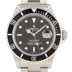 AUTHENTIC ROLEX SUBMARINER DATE 16610 SS AUTOMATIC #F  #260-006-020-0891