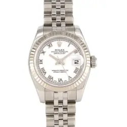 AUTHENTIC ROLEX DATEJUST 179174 SSXWG AUTOMATIC SERIAL INFO:M SERIAL  #270-00...