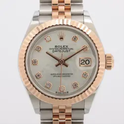 ROLEX DATEJUST 279171NG SS×PG SS×PG AT SHELL-FACE 3 EXTRA LINKS