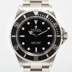 ROLEX SUBMARINER 14060M SS SS AT BLACK DIAL 1 EXTRA LINK