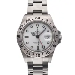 ROLEX EXPLORER 2 16570 WHITE/BLANC MENS WATCHES MECHANICAL AUTOMATIC USED GINZO