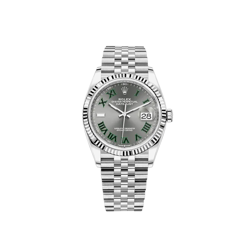 ROLEX DATEJUST 36MM 126234 SLATE ROMAN JUBILEE