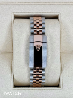 NEW 2025 Rolex Datejust 41mm 126331 Two-Tone Rose Gold Chocolate Dial