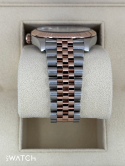 NEW 2025 Rolex Datejust 41mm 126331 Two-Tone Rose Gold Chocolate Dial