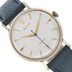 ROLEX PRECISION COIN-EDGE CAL.1210 9CT 1954