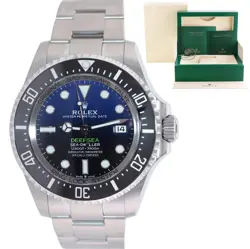 2023 MINT ROLEX SEA-DWELLER DEEPSEA 44MM JAMES CAMERON 136660 WATCH BOX