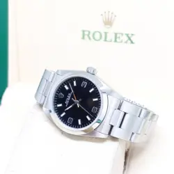 ROLEX 31MM BLACK DIAL OYSTER PERPETUAL REF: 77080 (A SERIES)