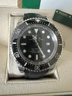 ROLEX DEEP SEA SEA DWELLER 2015 116660 RUBBER STRAP ONLY!!!!