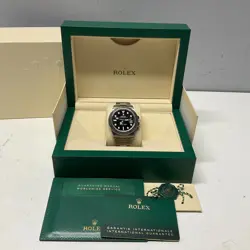 ROLEX EXPLORER II 226570 W/ 2024 CARD, BOX & PAPERS 42MM EXCELLENT , BLACK DIAL