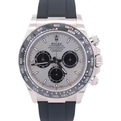 ROLEX DAYTONA 40MM SILVER DIAL WATCH 126519LN
