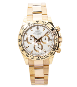 ROLEX DAYTONA 116505 2018 BOX & CARD 18K ROSE GOLD IVORY DIAL  AUTO MEN'S 40MM