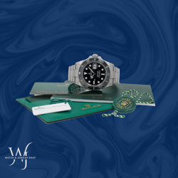Rolex Submariner Steel Black Dial & Insert Oyster Band Watch 126610LN w/ Card