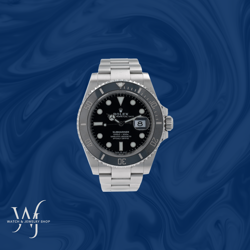 Rolex Submariner Steel Black Dial & Insert Oyster Band Watch 126610LN w/ Card