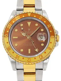 ROLEX GMT MASTER 2 16713 N MEN'S AUTOMATIC #T034