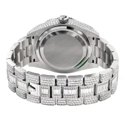 Rolex Sky-Dweller Watch 42MM Meteorite Diamond Index Markers Dial White Gold