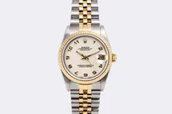 ROLEX DATEJUST 68273 STAINLESS STEEL & 18K YELLOW GOLD 31MM WATCH