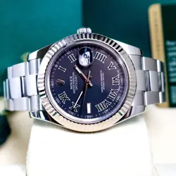 ROLEX DATEJUST II 116334 FULL SET JUST SERVICED MINT
