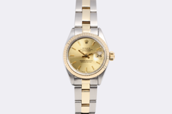 ROLEX DATEJUST 6917 STAINLESS STEEL & 14K YELLOW GOLD 26MM WATCH