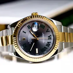 ROLEX DATEJUST II 116333 WIMBELDON MINT CONDITION