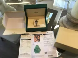 LADIES ROLEX MINT CONDITION DATE JUST OYSTER PERPETUAL  MODEL 6917