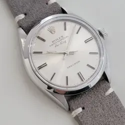 MENS ROLEX OYSTER PRECISION REF 5500 AIR KING 34M 1970S AUTOMATIC VINTAGE RA477B