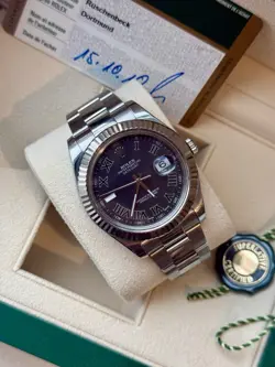 41MM RHODIUM DIAL