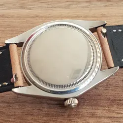 1971 Vintage Rolex 6694 Oysterdate Precision Watch Original Black Dial T Swiss T