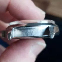 1971 Vintage Rolex 6694 Oysterdate Precision Watch Original Black Dial T Swiss T