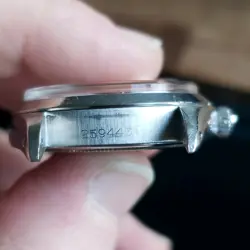 1971 Vintage Rolex 6694 Oysterdate Precision Watch Original Black Dial T Swiss T