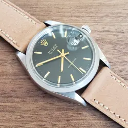 1971 Vintage Rolex 6694 Oysterdate Precision Watch Original Black Dial T Swiss T