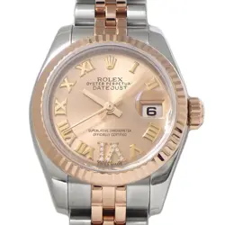 ROLEX DATEJUST 26 179171 VI DIAMOND RANDOM SERIAL LADIES WATCH FROM JAPAN G0507